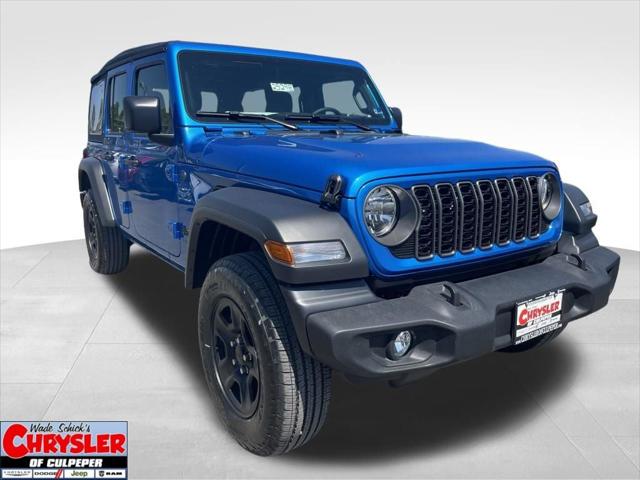 2026 Jeep Wrangler WRANGLER 4-DOOR SPORT 2026 Jeep Wrangler WRANGLER 4-DOOR SPORT