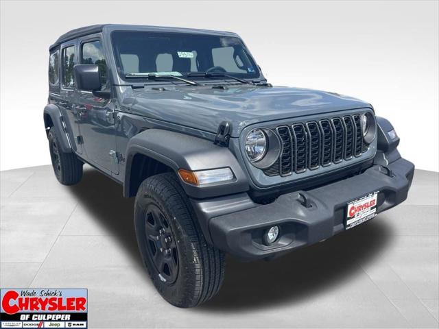 2026 Jeep Wrangler WRANGLER 4-DOOR SPORT 2026 Jeep Wrangler WRANGLER 4-DOOR SPORT