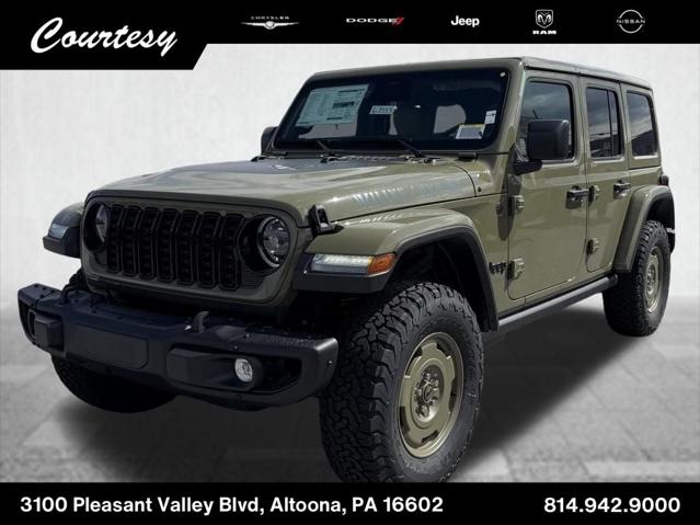 2026 Jeep Wrangler WRANGLER 4-DOOR WILLYS 41 2026 Jeep Wrangler WRANGLER 4-DOOR WILLYS 41