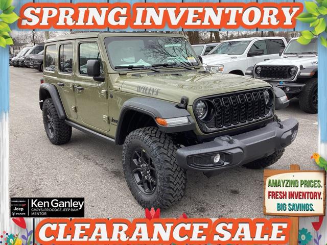 2026 Jeep Wrangler WRANGLER 4-DOOR WILLYS