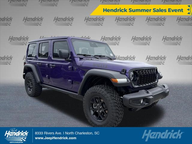 2026 Jeep Wrangler 4-Door Willys 4x4 for sale in North Charleston, SC