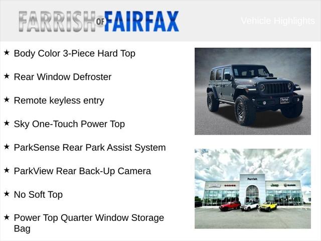 2026 Jeep Wrangler WRANGLER 4-DOOR RUBICON X 2026 Jeep Wrangler WRANGLER 4-DOOR RUBICON X