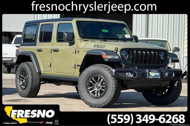 2026 Jeep Wrangler Unlimited Wrangler 4-door Willys for sale in Fresno, CA
