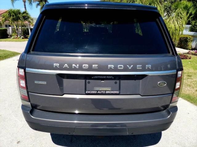 2016 Land Rover Range Rover 5.0L V8 Supercharged