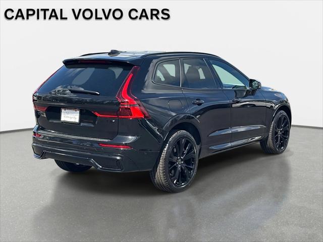 2026 Volvo XC60 Plug-In Hybrid Black Edition Ultra, T8 AWD Electric/Gasoline, Dark