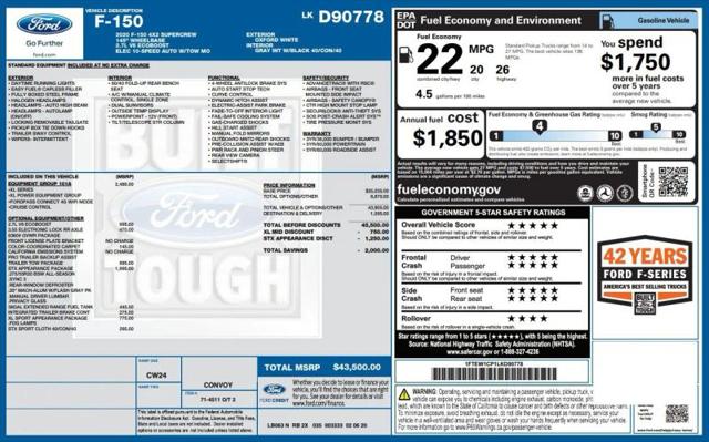 2020 Ford F-150 XL