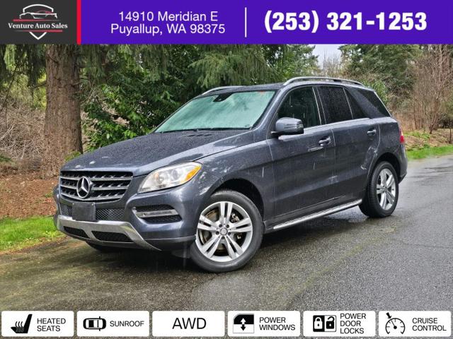 2015 Mercedes-Benz ML 350 4MATIC for sale in Puyallup, WA