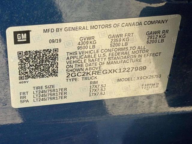 2019 Chevrolet Silverado 2500HD WT