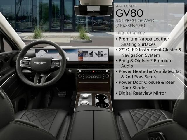 2026 Genesis GV80 3.5T Prestige AWD