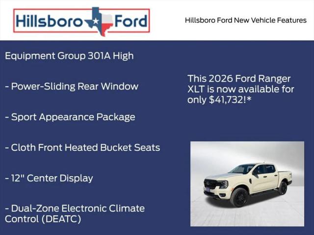2026 Ford Ranger XLT