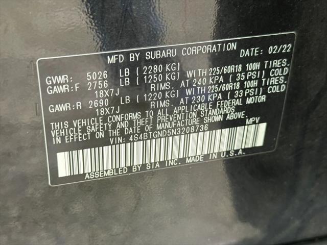 2022 Subaru Outback Limited XT