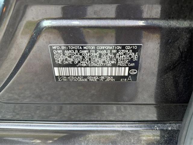 2010 Lexus ES 350 350