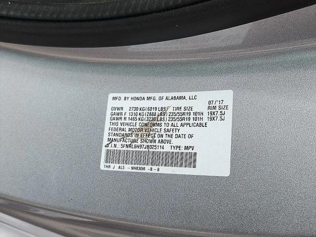 2018 Honda Odyssey Elite