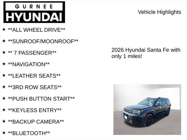 2026 Hyundai Santa Fe Calligraphy