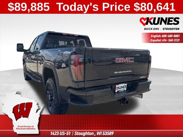 2026 GMC Sierra 2500HD Crew Cab, Standard Bed, AT4, 4WD