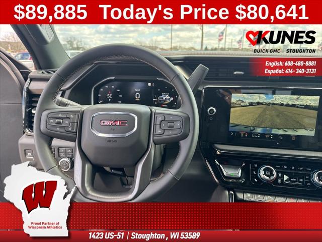 2026 GMC Sierra 2500HD Crew Cab, Standard Bed, AT4, 4WD