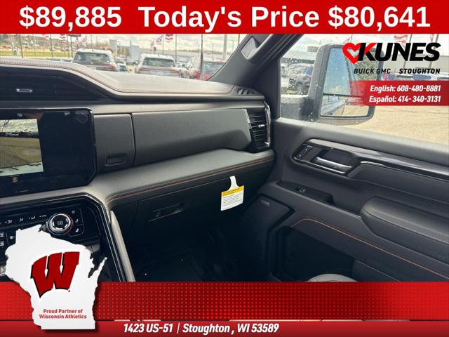 2026 GMC Sierra 2500HD Crew Cab, Standard Bed, AT4, 4WD