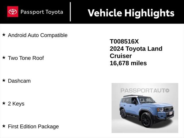 2024 Toyota Land Cruiser First Edition