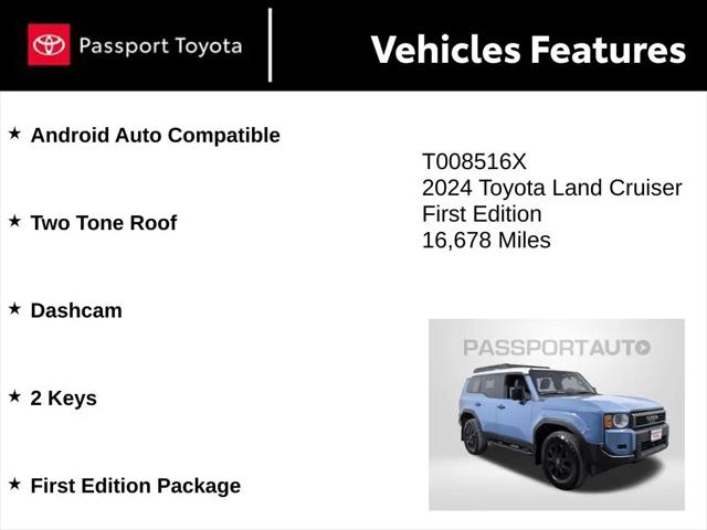 2024 Toyota Land Cruiser First Edition