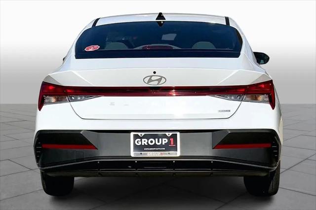 2026 Hyundai Elantra Hybrid Blue