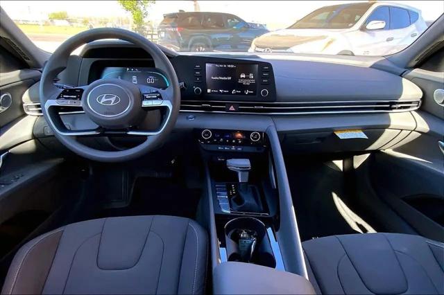 2026 Hyundai Elantra Hybrid Blue