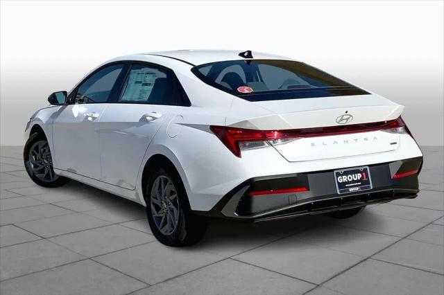 2026 Hyundai Elantra Hybrid Blue