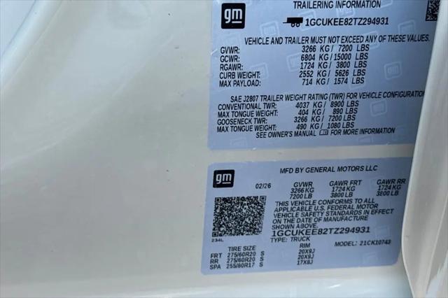 2026 Chevrolet Silverado 1500 4WD Crew Cab Standard Bed RST