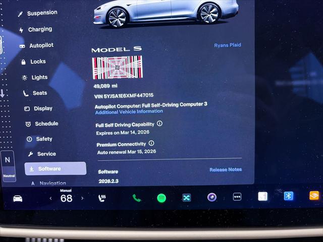 2021 Tesla Model S Plaid Tri Motor All-Wheel Drive