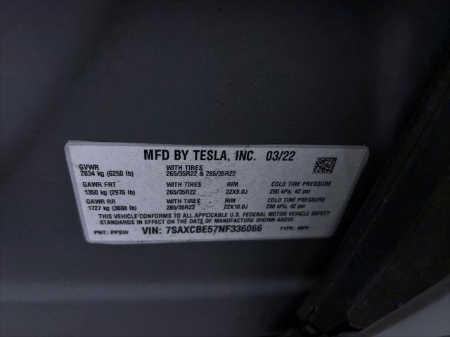 2022 Tesla Model X Dual Motor All-Wheel Drive