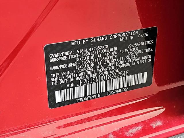 2026 Subaru Crosstrek Limited