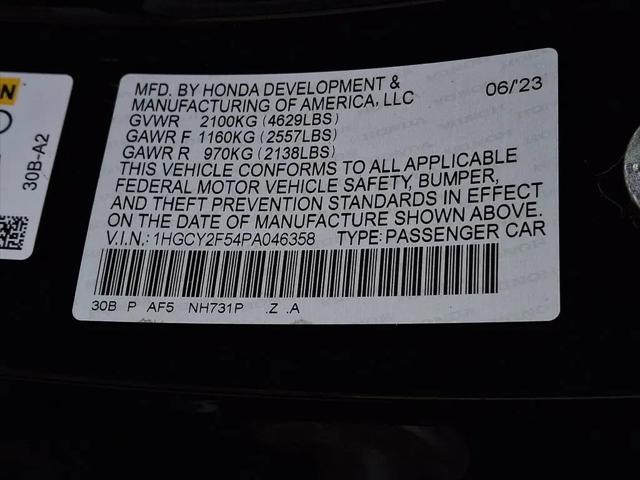 2023 Honda Accord Hybrid Sport