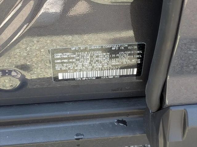 2026 Subaru Outback Touring XT