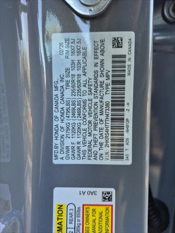 2026 Honda CR-V EX-L AWD