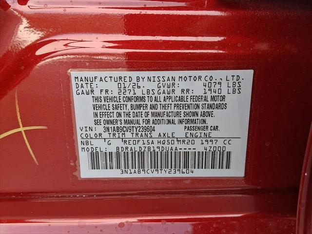 2026 Nissan Sentra SV