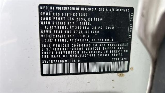 2021 Volkswagen Tiguan 2.0T S