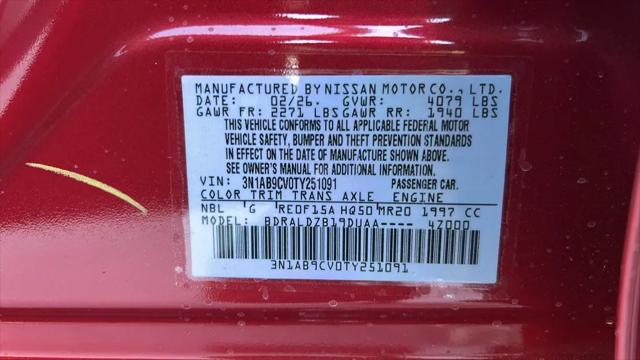 2026 Nissan Sentra SV