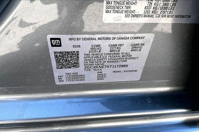 2026 Chevrolet Silverado 2500HD Crew Cab, Standard Bed, LT, 4WD