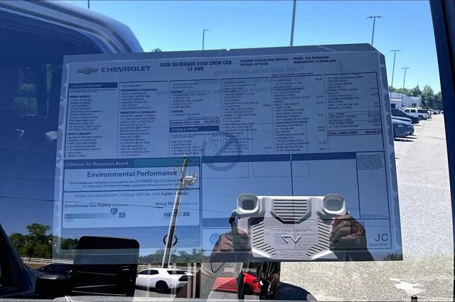 2026 Chevrolet Silverado 2500HD Crew Cab, Standard Bed, LT, 4WD