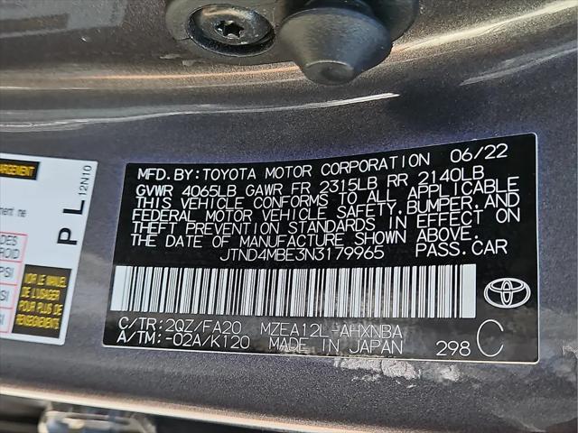 2022 Toyota Corolla SE