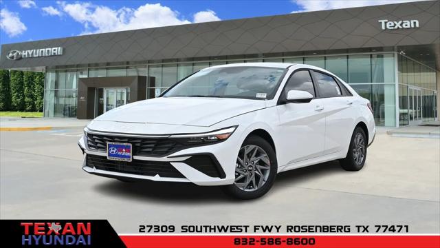 2026 Hyundai Elantra Hybrid Blue for sale in Rosenberg, TX