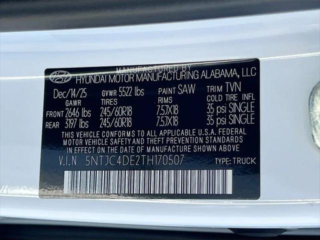 2026 Hyundai Santa Cruz SEL Activity