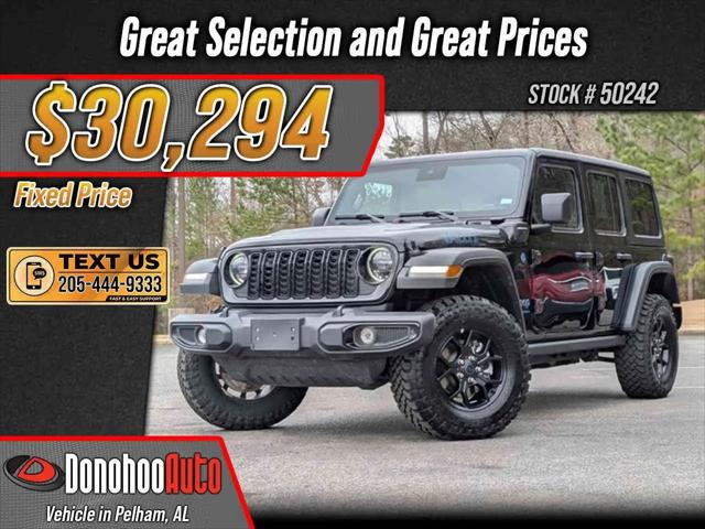 2025 Jeep Wrangler 4xe Willys 4xe for sale in Pelham, AL