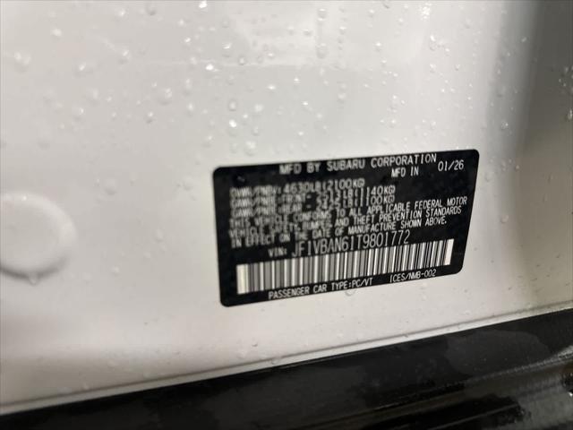 2026 Subaru WRX Limited