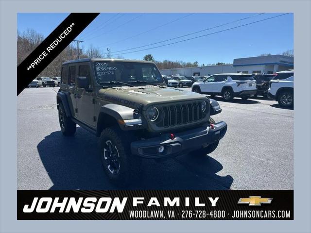 2025 Jeep Wrangler 4-Door Rubicon 4x4 for sale in Woodlawn, VA