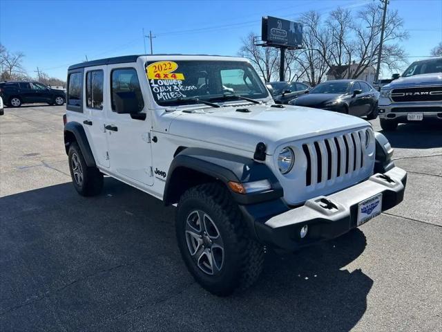 2022 Jeep Wrangler Unlimited Sport S 4x4 for sale in Cedarville, IL