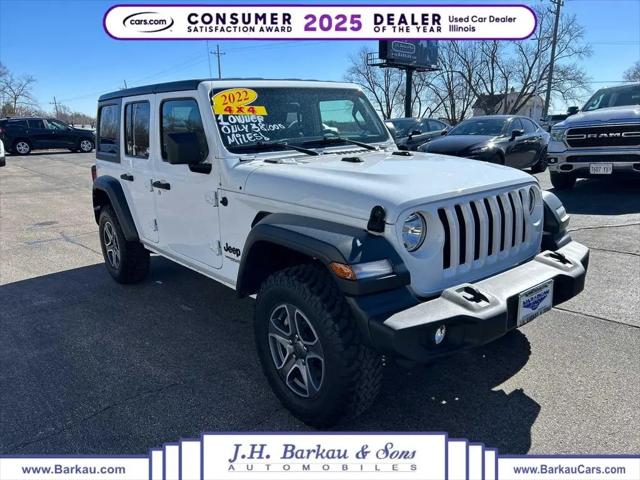 2022 Jeep Wrangler Unlimited Sport S 4x4 for sale in Cedarville, IL