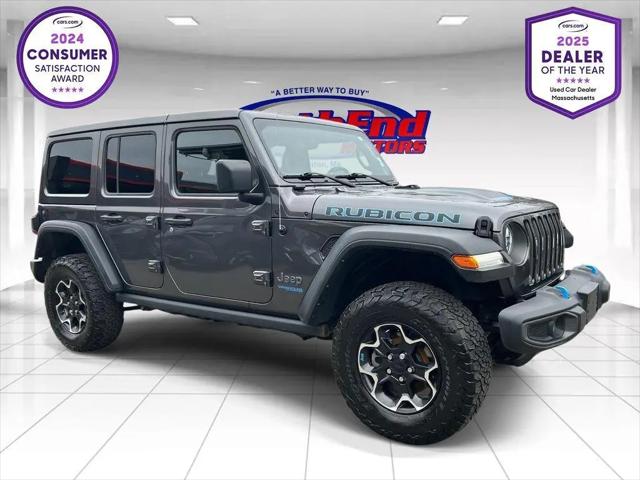 2021 Jeep Wrangler 4xe Unlimited Rubicon 4x4 for sale in Canton, MA