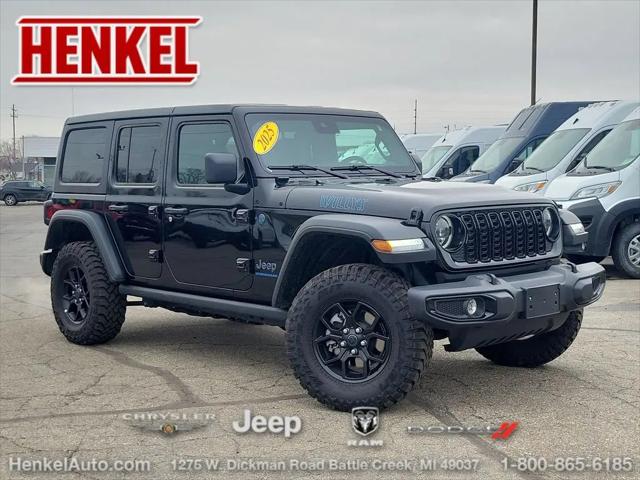 2025 Jeep Wrangler 4xe Willys 4xe for sale in Battle Creek, MI
