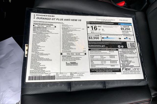 2026 Dodge Durango GT Plus HEMI V8