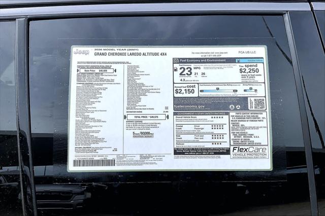 2026 Jeep Grand Cherokee Altitude 4x4